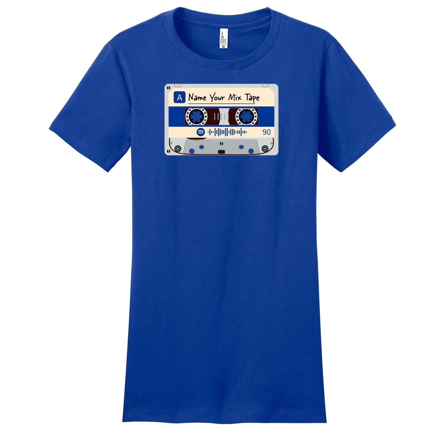 SCANNABLE: Spotify Mix Tape Vol. 7 Women's Short Sleeve Tee