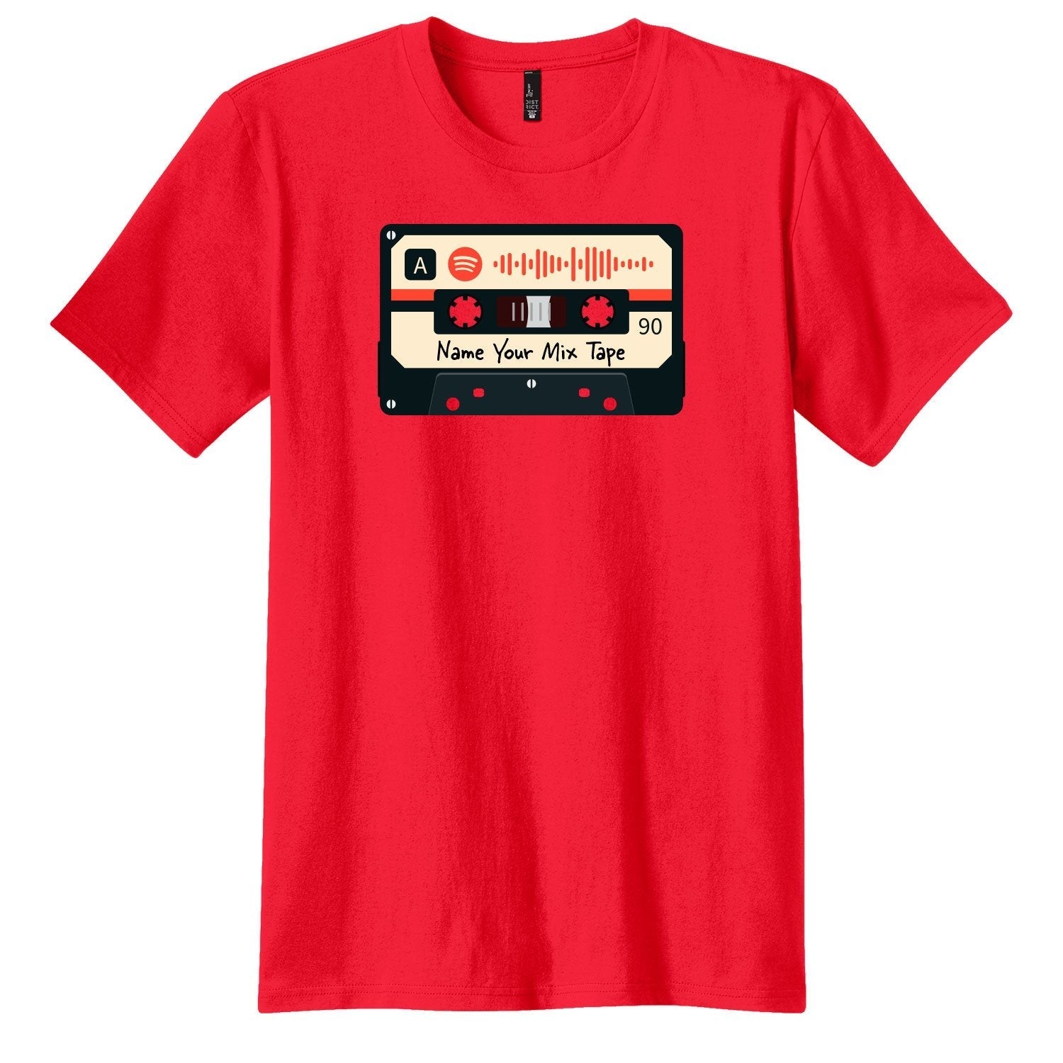 SCANNABLE: Spotify Mix Tape Vol. 8 Men's Short Sleeve Tee