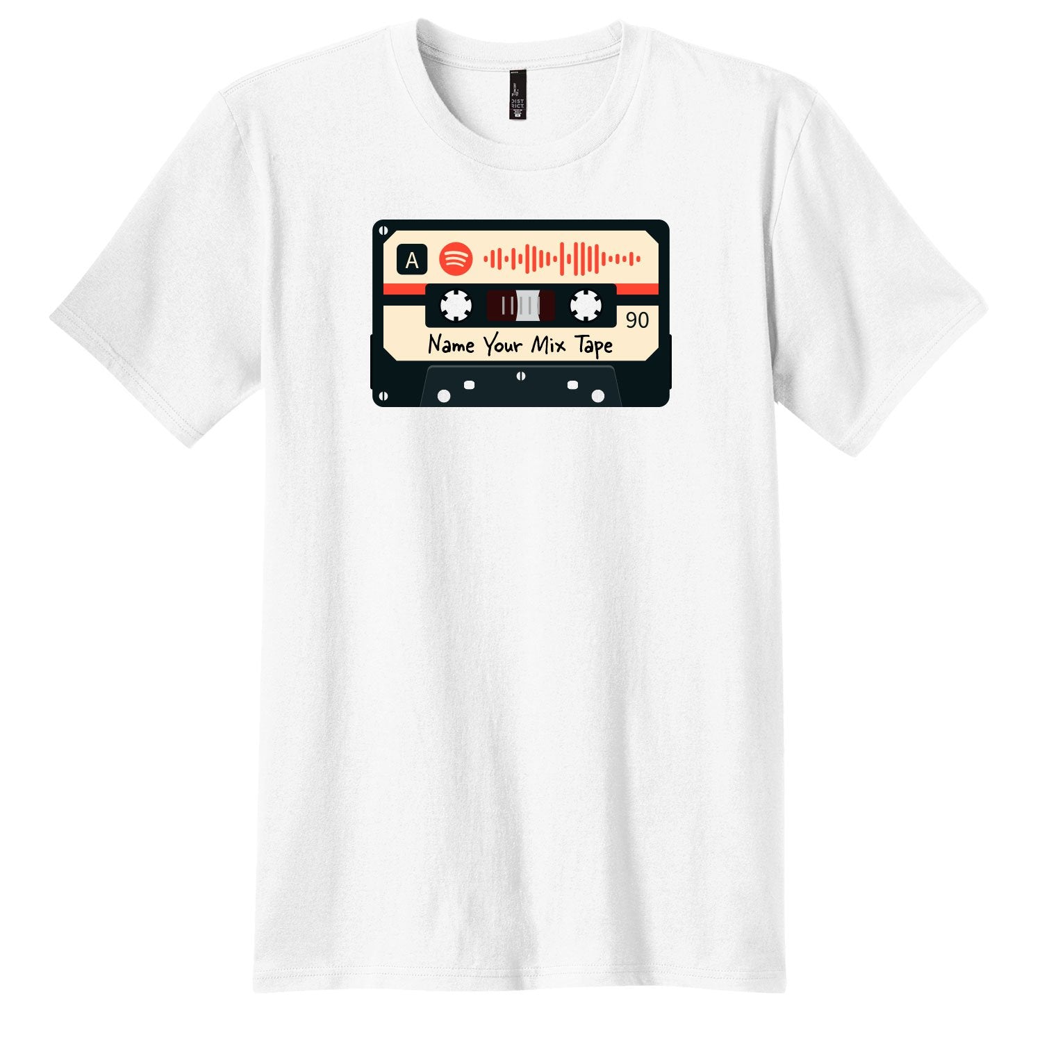 SCANNABLE: Spotify Mix Tape Vol. 8 Men's Short Sleeve Tee