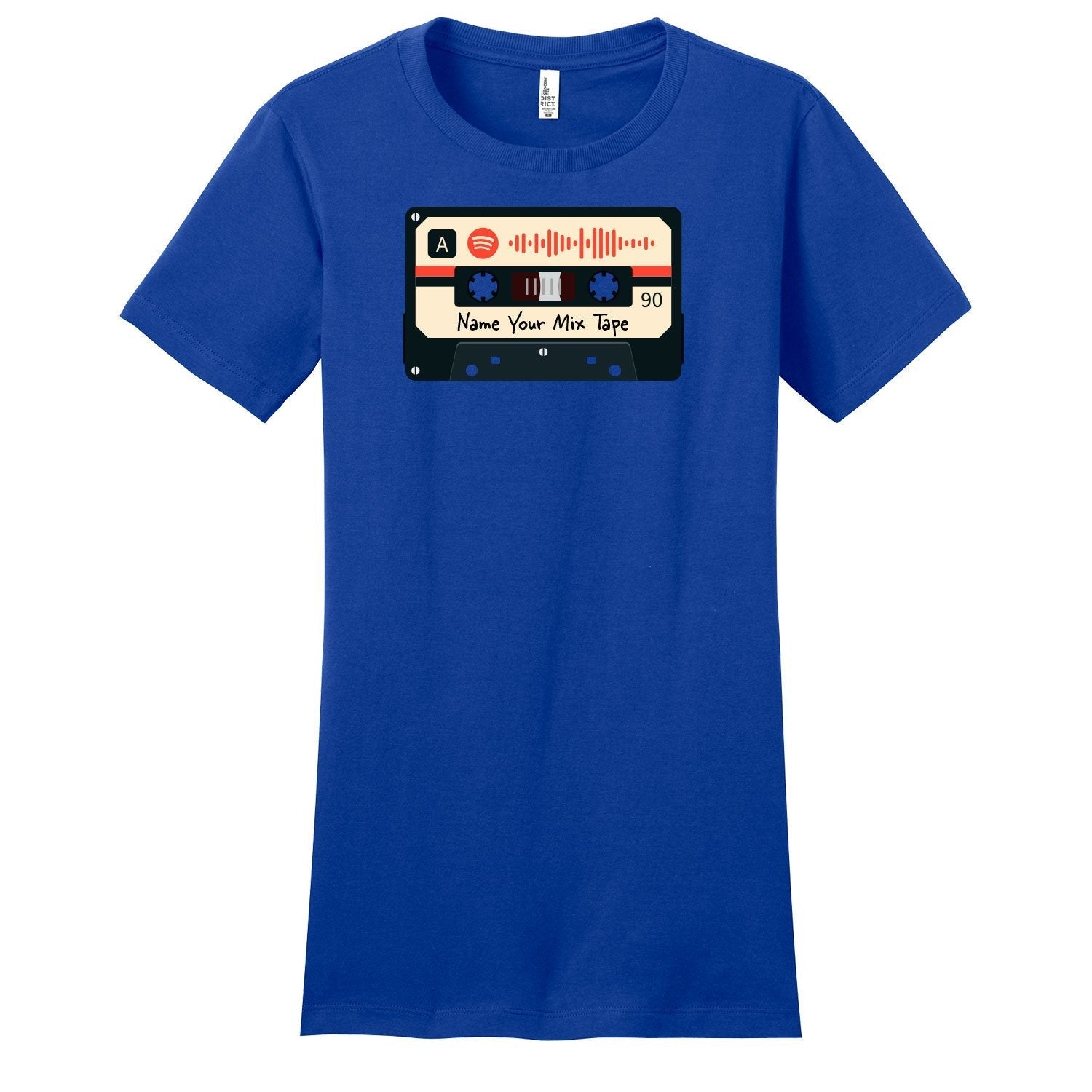 SCANNABLE: Spotify Mix Tape Vol. 8 Women's Short Sleeve Tee