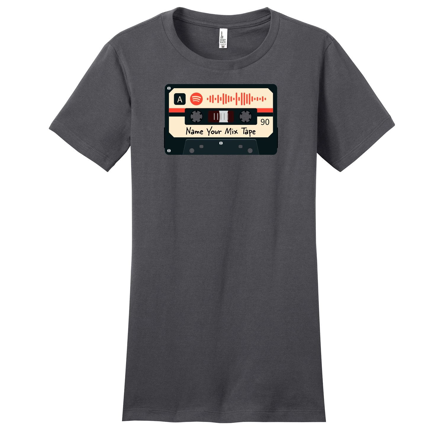 SCANNABLE: Spotify Mix Tape Vol. 8 Women's Short Sleeve Tee