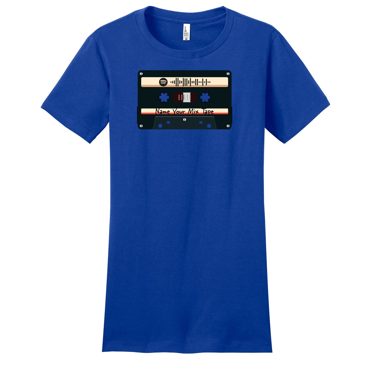 SCANNABLE: Spotify Mix Tape Vol. 10 Women's Short Sleeve Tee