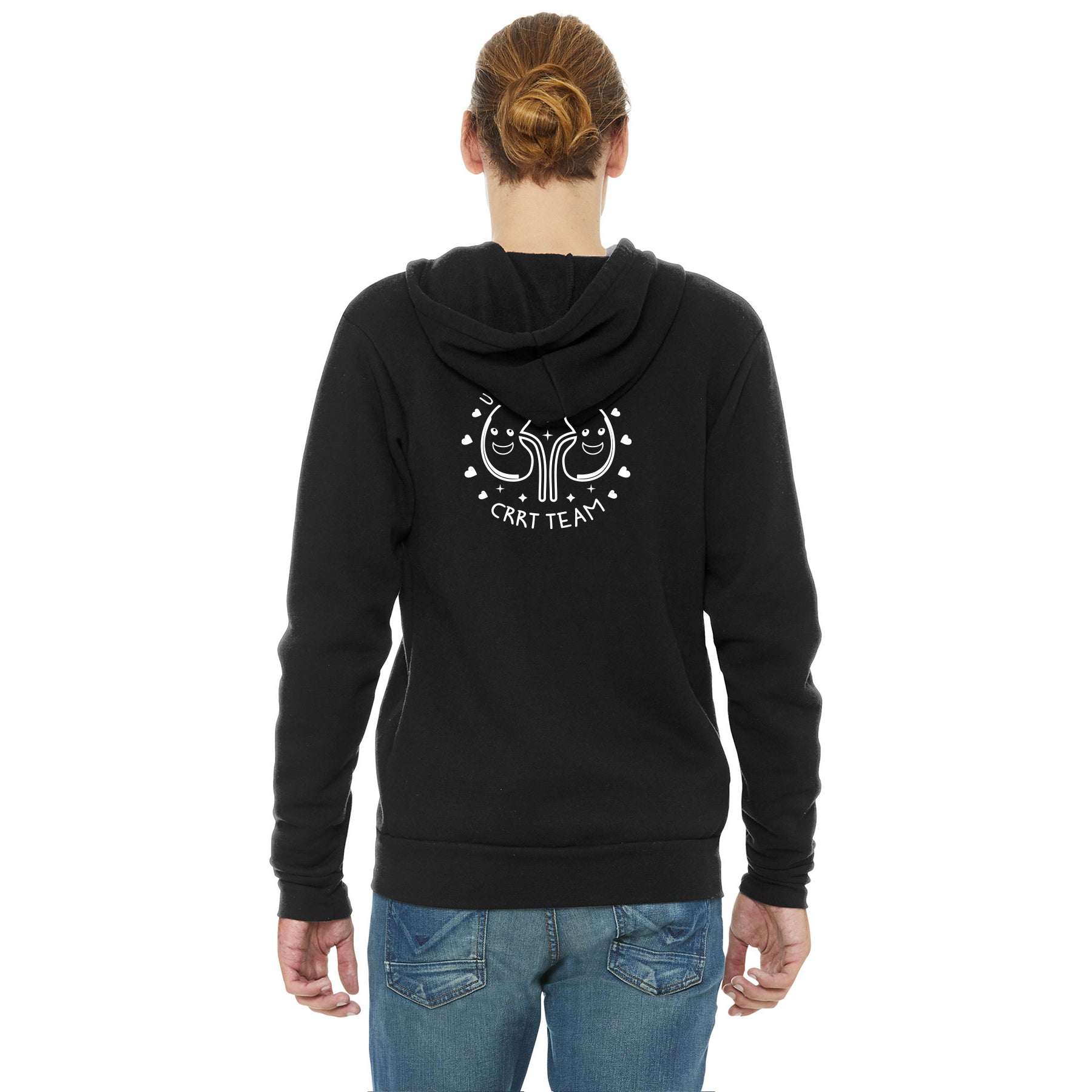 RADY CHILDREN'S CRRT EMBROIDERED  UNISEX TRIBLEND SPONGE FLEECE FULL-ZIP HOODIE