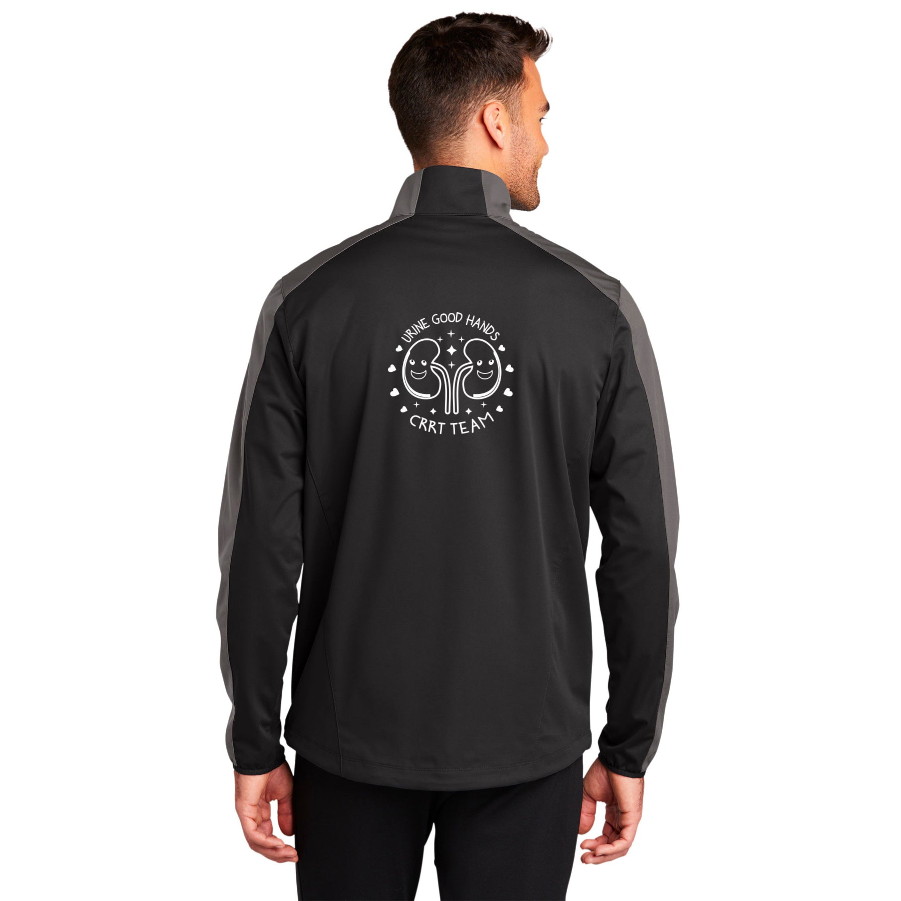 RADY CHILDREN'S CRRT EMBROIDERED  PORT AUTHORITY ACTIVE COLORBLOCK SOFT SHELL JACKET
