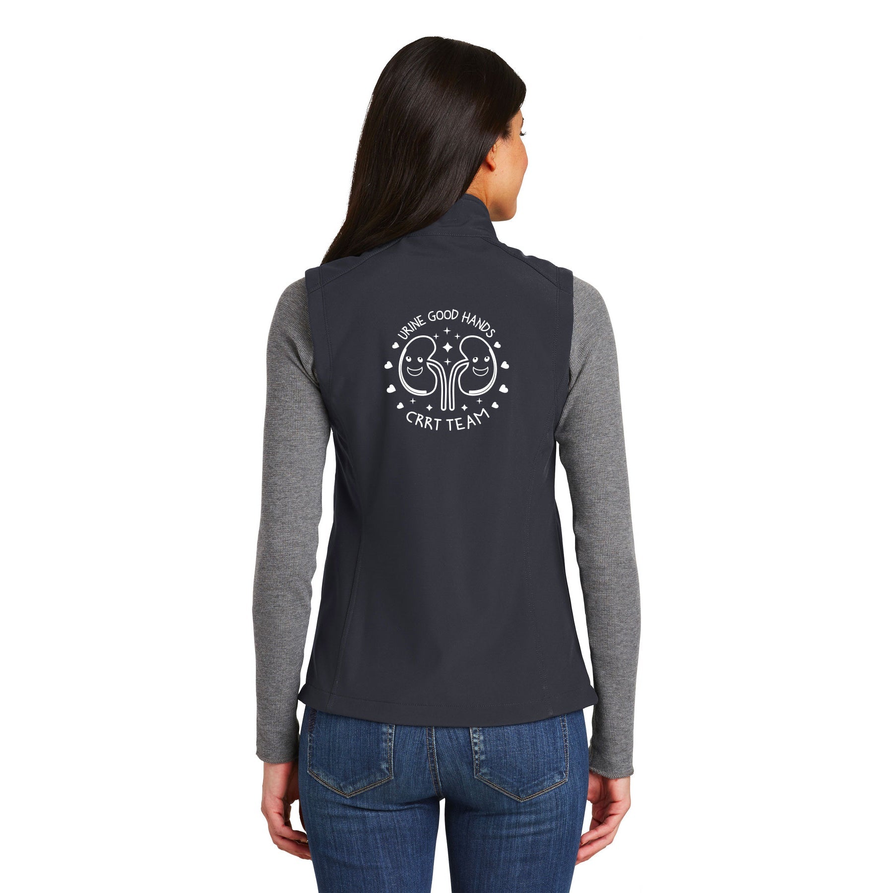 RADY CHILDREN'S CRRT EMBROIDERED  LADIES CORE SOFT SHELL VEST
