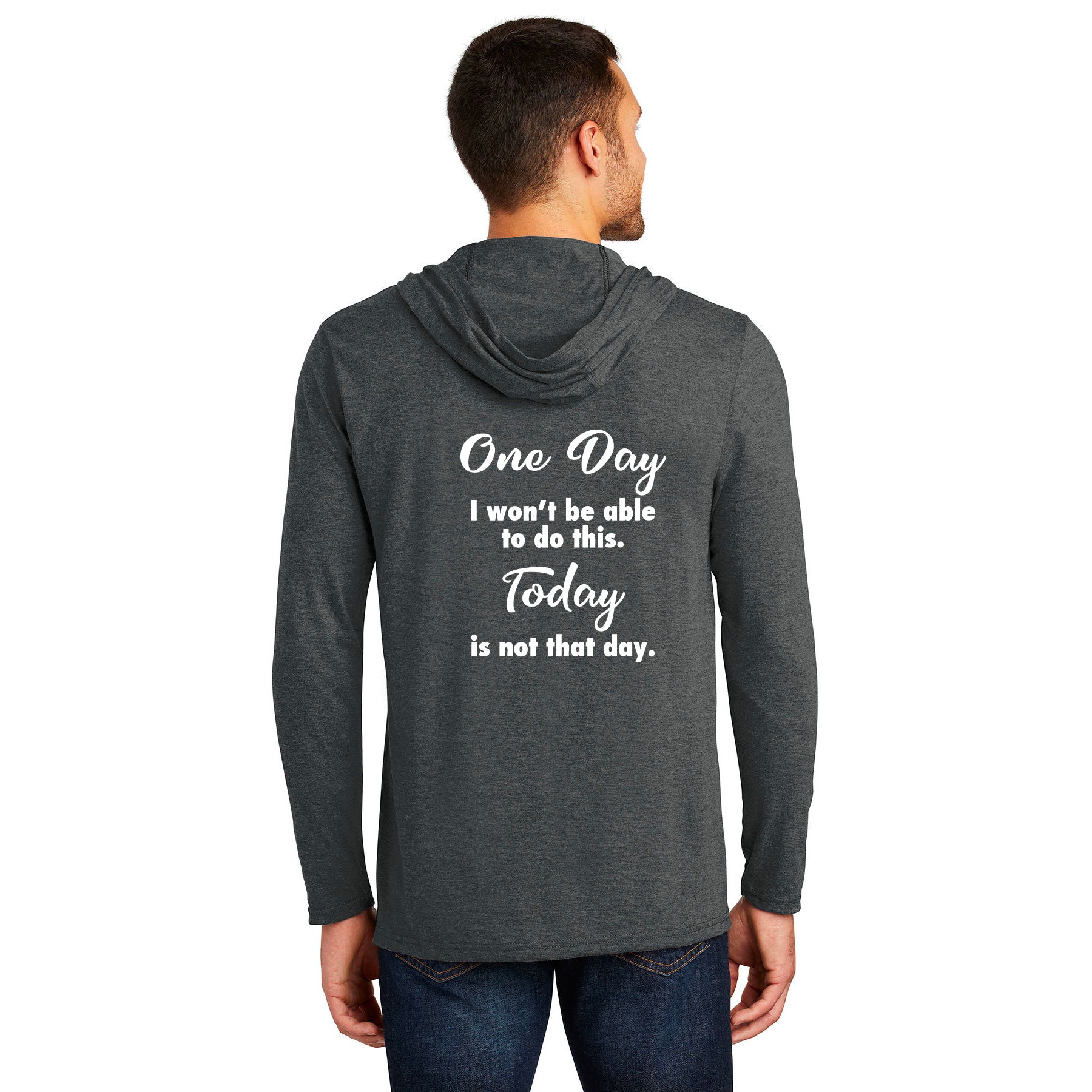 RUN 610 MEN'S LONG SLEEVE HOODED TEE