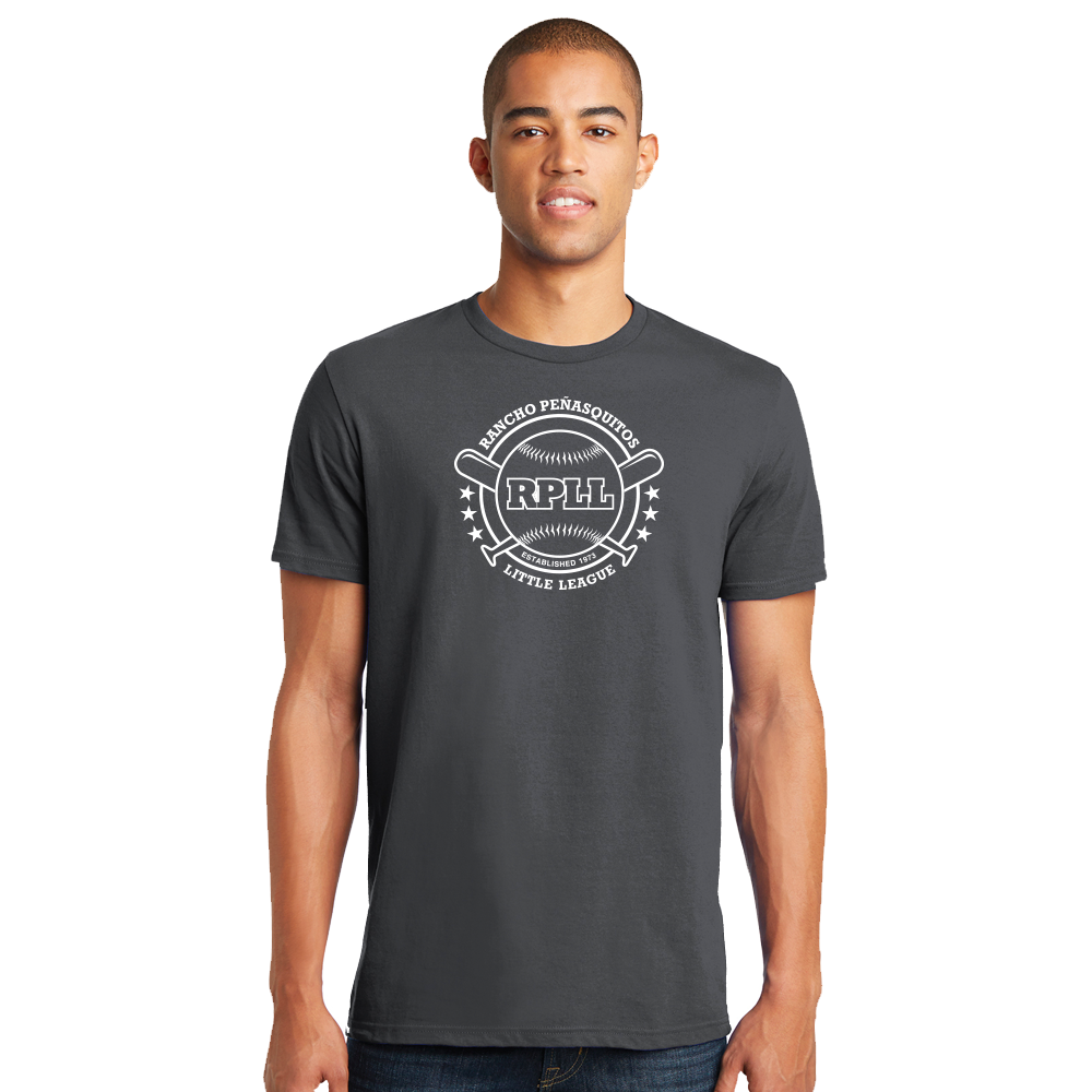 RPLL MEN'S CONCERT TEE - WHITE OUTLINE