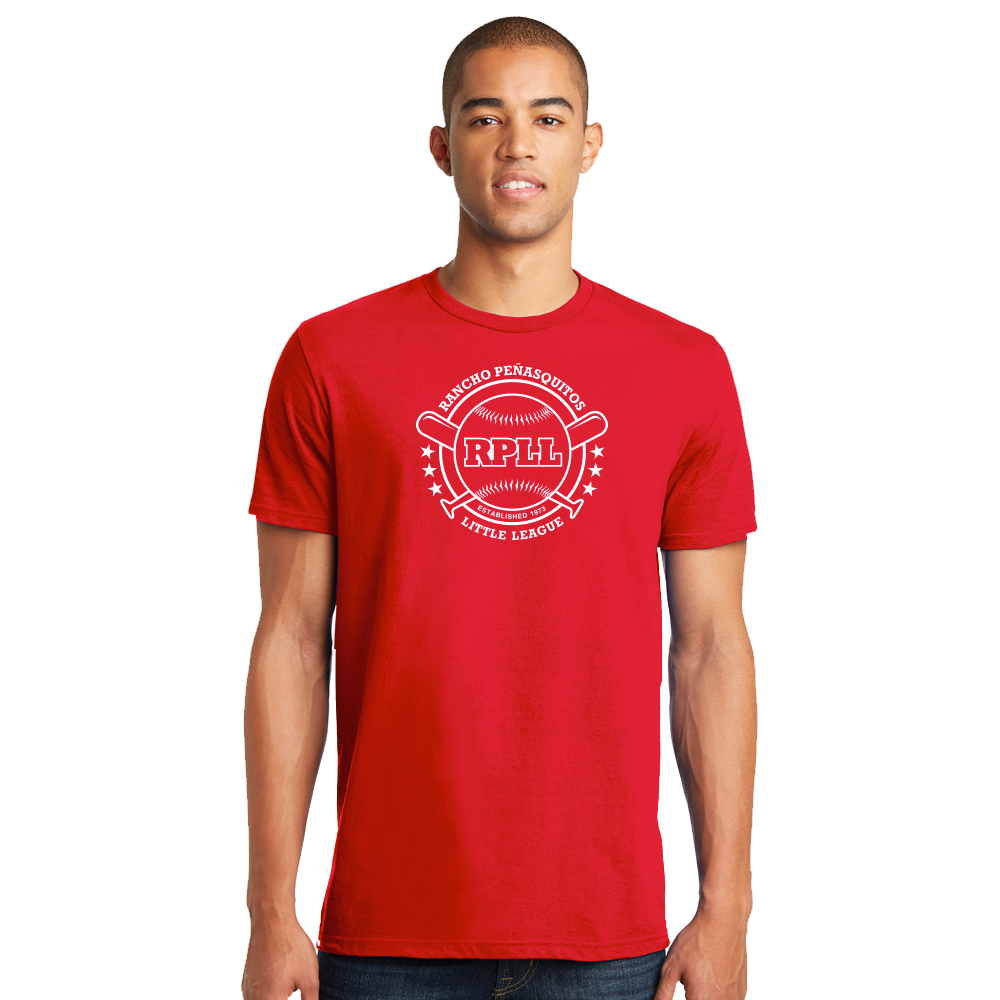 RPLL Men's Concert Tee - White Outline