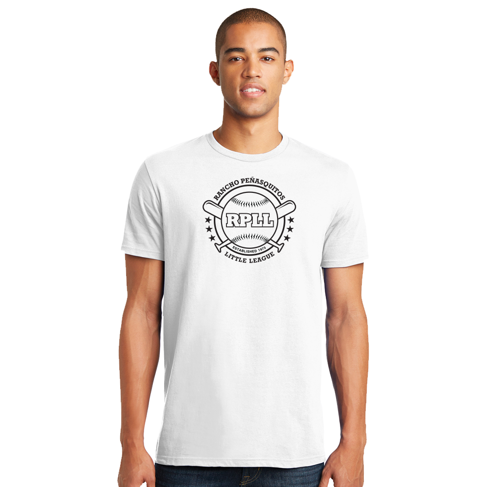 RPLL MEN'S CONCERT TEE - BLACK OUTLINE