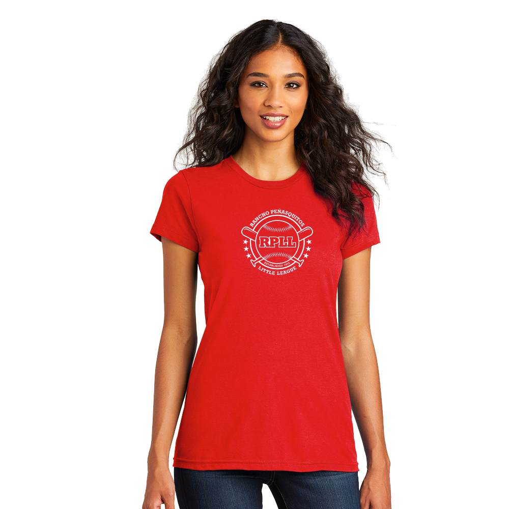 RPLL WOMEN'S CONCERT TEE - WHITE OUTLINE