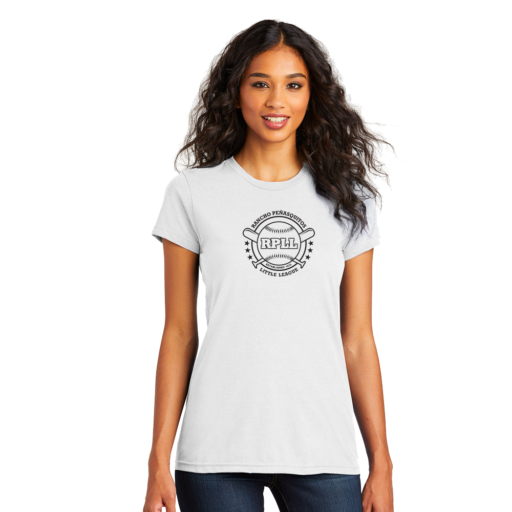 RPLL WOMEN'S CONCERT TEE - BLACK OUTLINE