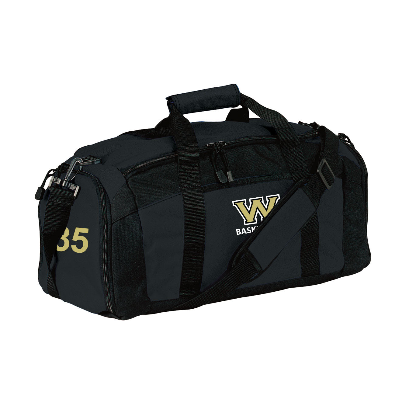 WOLVERINE BASKETBALL DUFFLE BAG