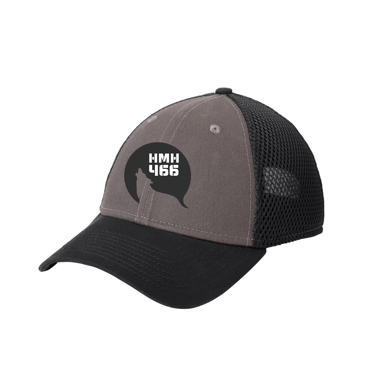 HMH-466 NIGHT NEW ERA SNAPBACK CONTRAST FRONT MESH CAP