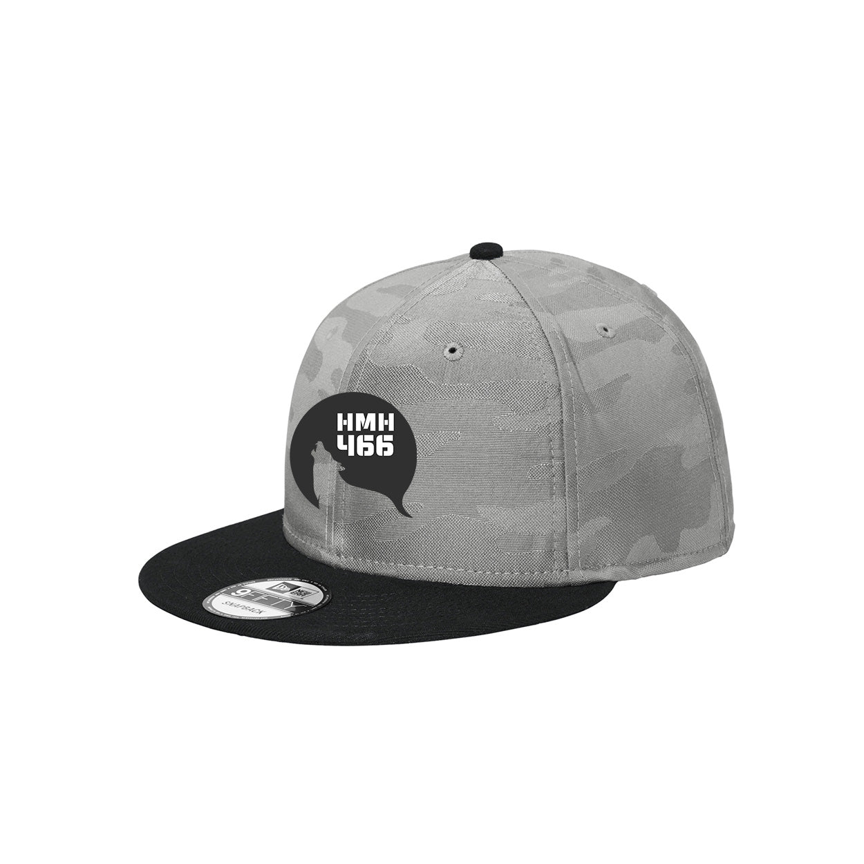 HMH-466 NIGHT NEW ERA ¨ CAMO FLAT BILL SNAPBACK CAP