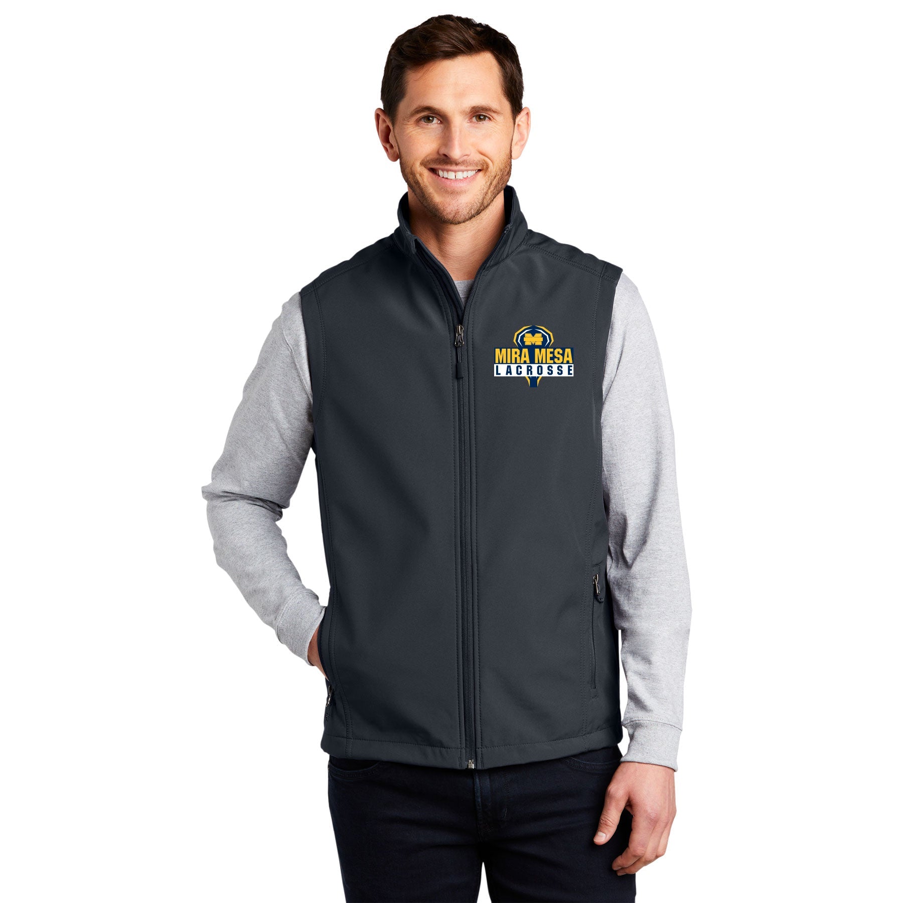 MIRA MESA LACROSSE MEN'S CORE SOFT SHELL VEST