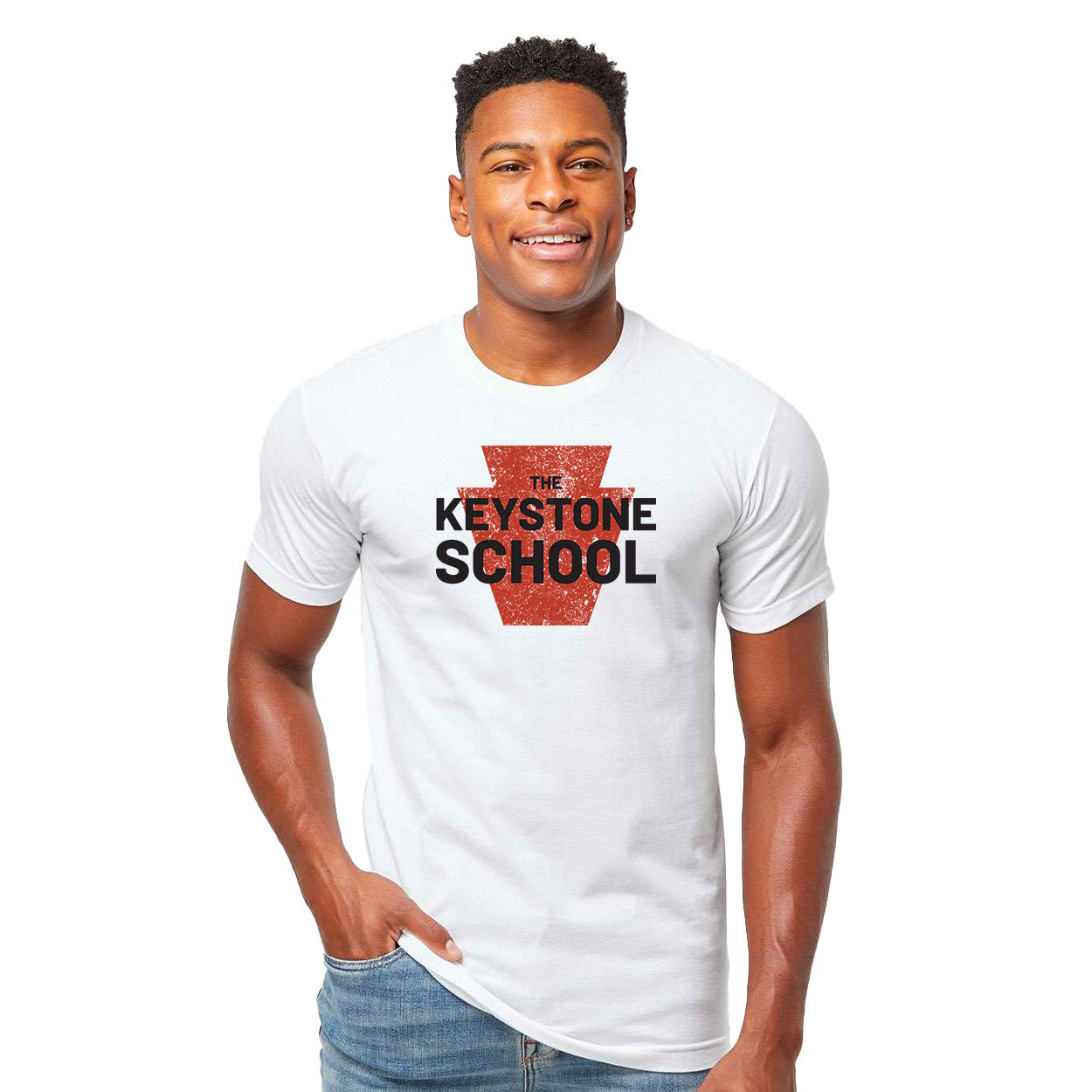 THE KEYSTONE SCHOOL STAMP CLASSIC T-SHIRT