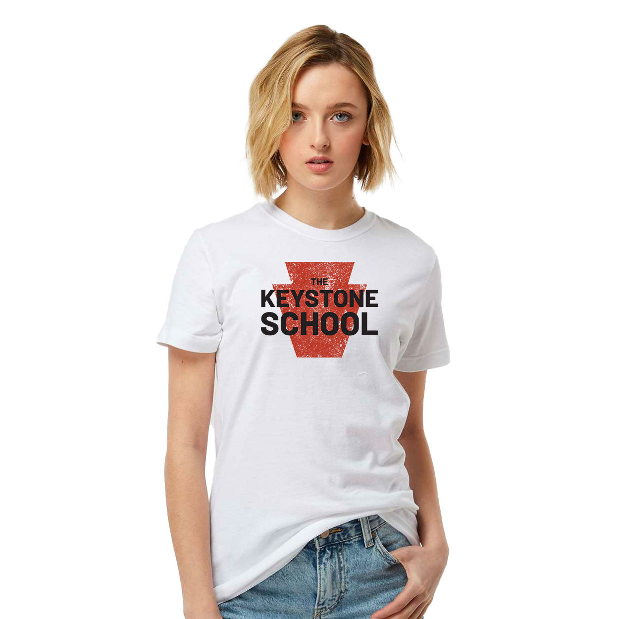 THE KEYSTONE SCHOOL STAMP CLASSIC T-SHIRT