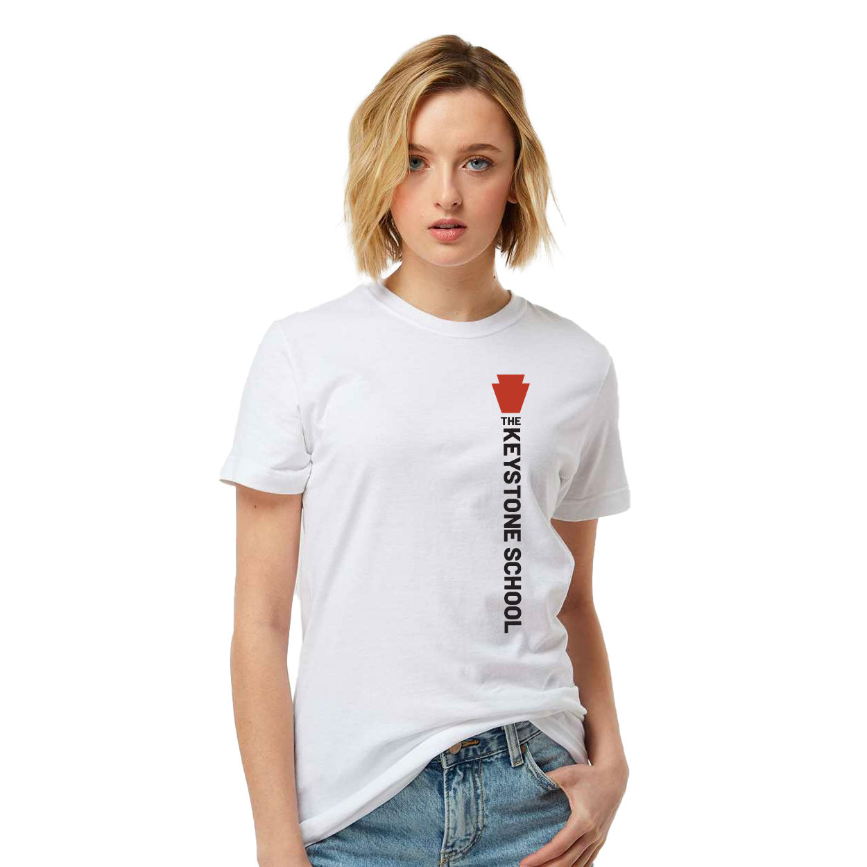 THE KEYSTONE SCHOOL VERTICLE CLASSIC T-SHIRT
