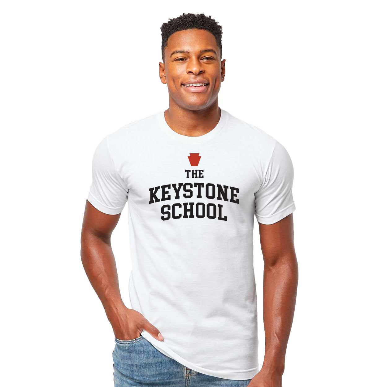 THE KEYSTONE SCHOOL ARCH CLASSIC T-SHIRT