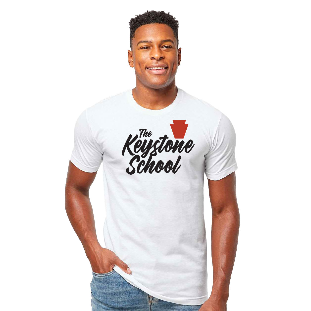 THE KEYSTONE SCHOOL SCRIPT CLASSIC T-SHIRT