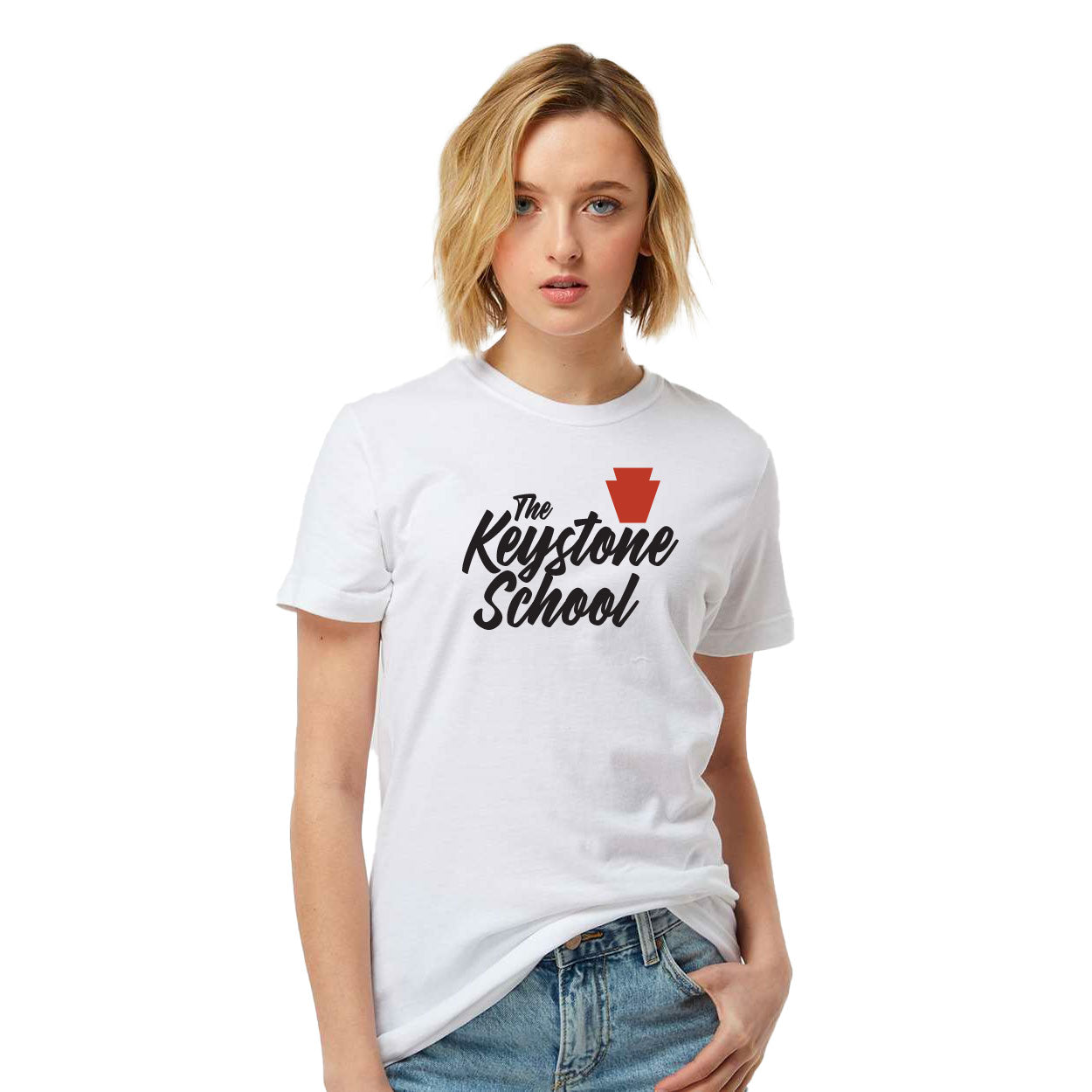 THE KEYSTONE SCHOOL SCRIPT CLASSIC T-SHIRT