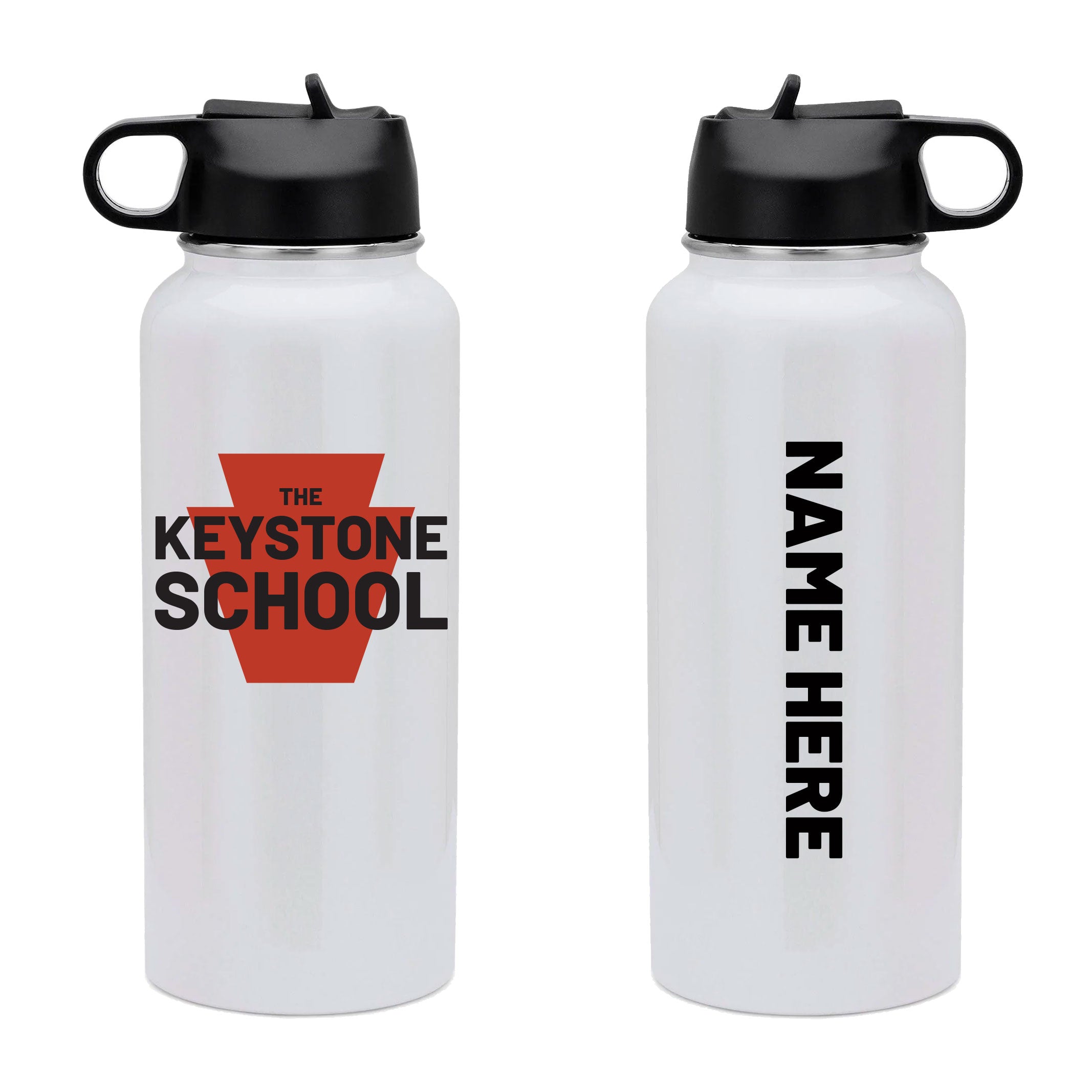 THE KEYSTONE SCHOOL STAMP 32OZ HYDRO WATER BOTTLE - SUBLIMATION