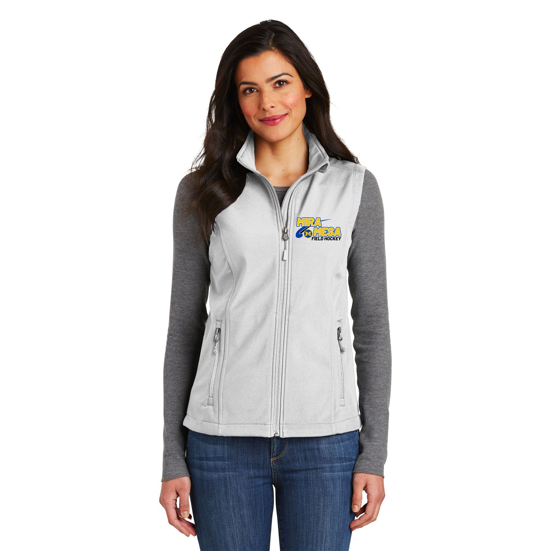 MIRA MESA FIELD HOCKEY LOGO LADIES CORE SOFT SHELL VEST