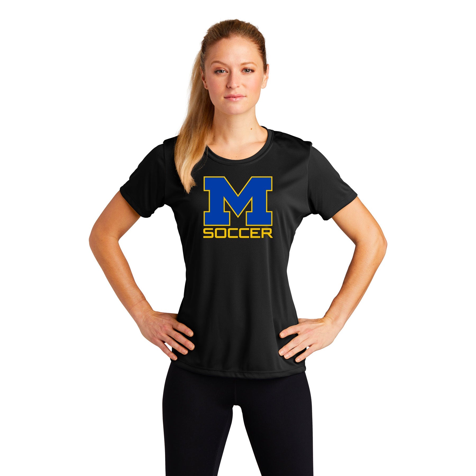 Mira Mesa Soccer Women's Performance Tee - Royal Blue