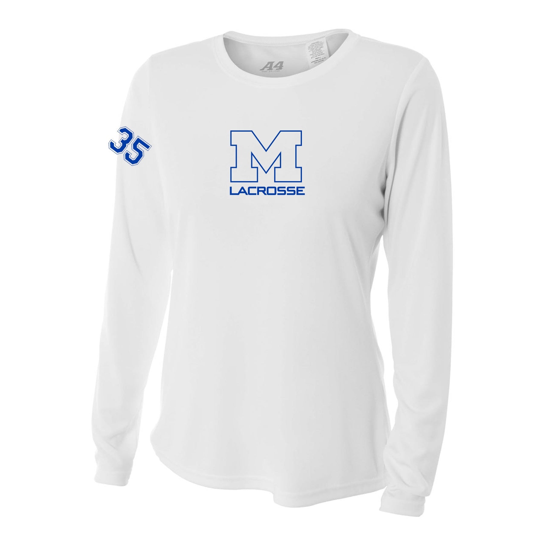 MIRA MESA LACROSSE WOMEN'S COOLING PERFORMANCE LONG SLEEVE CREW