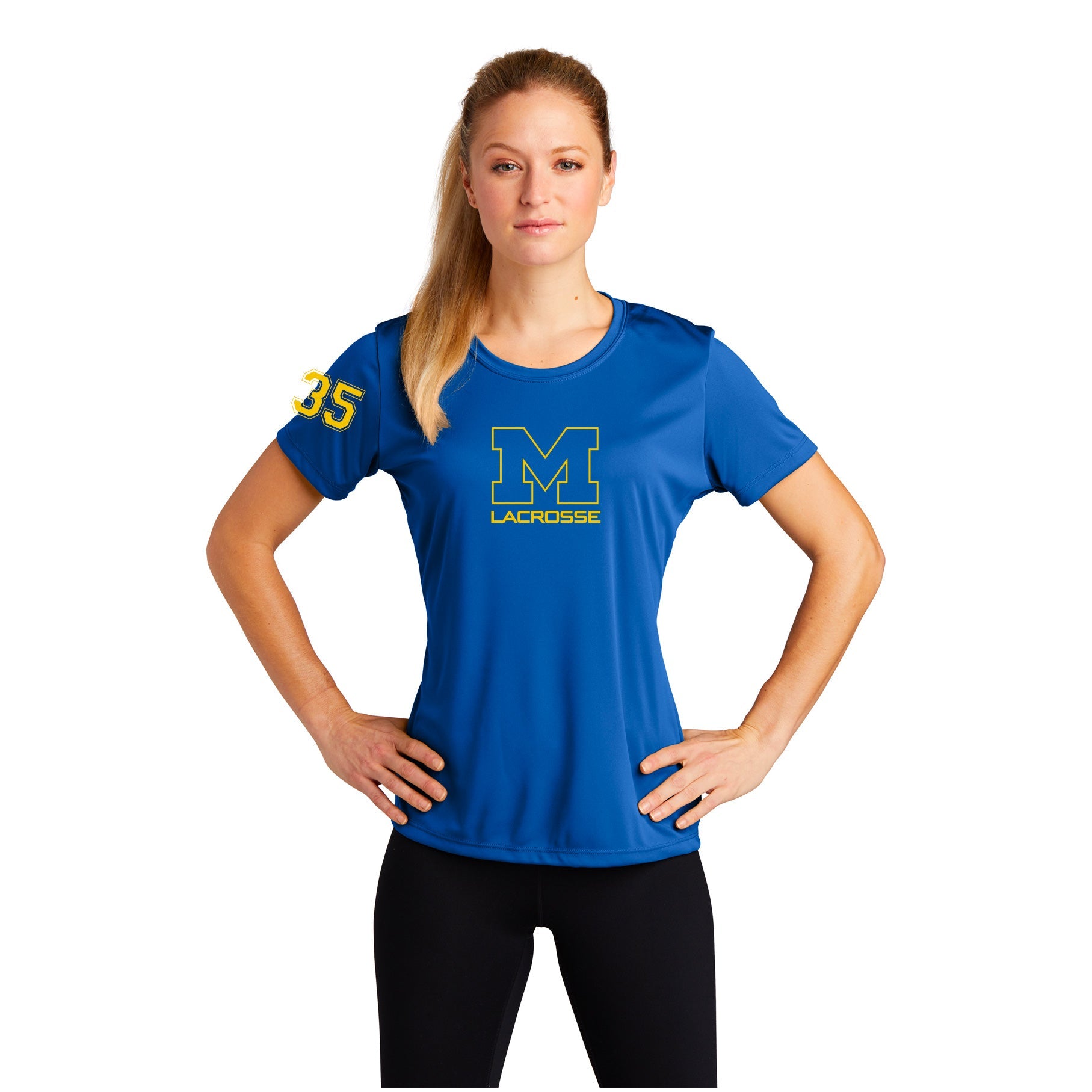 MIRA MESA LACROSSE WOMEN'S PERFORMANCE SHORT SLEEVE TEE