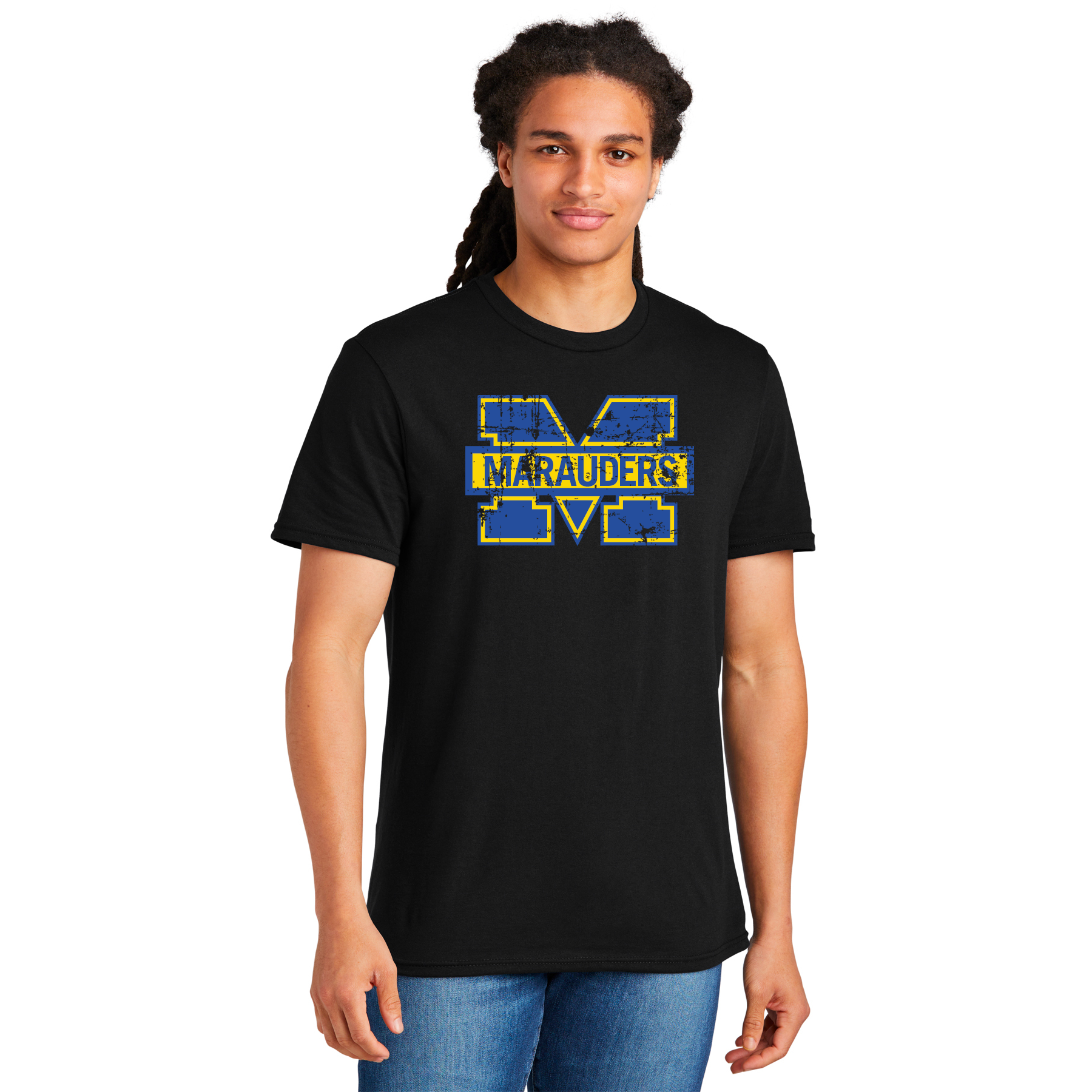 MIRA MESA Marauders DISTRESSED SHORT SLEEVE TEE