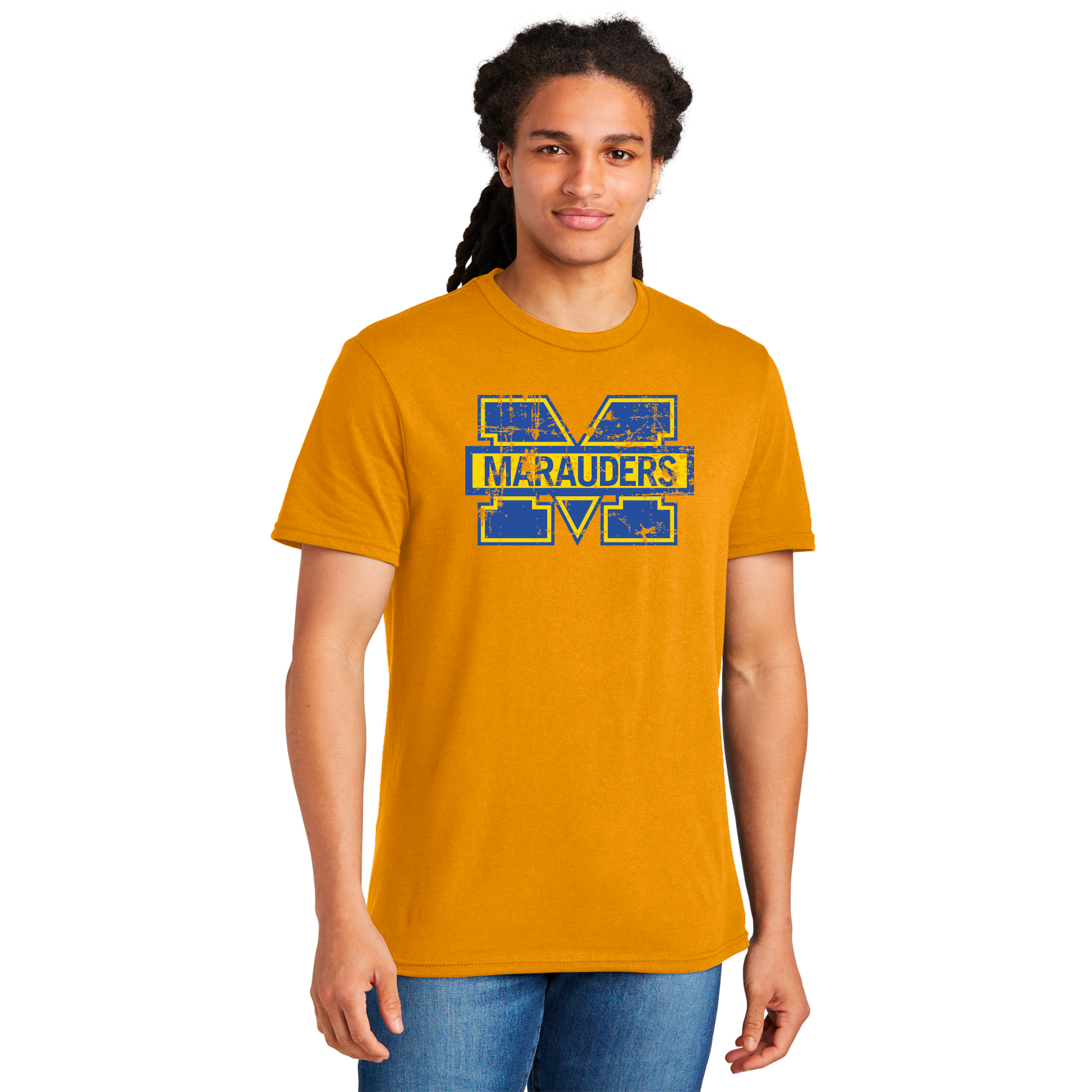 MIRA MESA Marauders DISTRESSED SHORT SLEEVE TEE