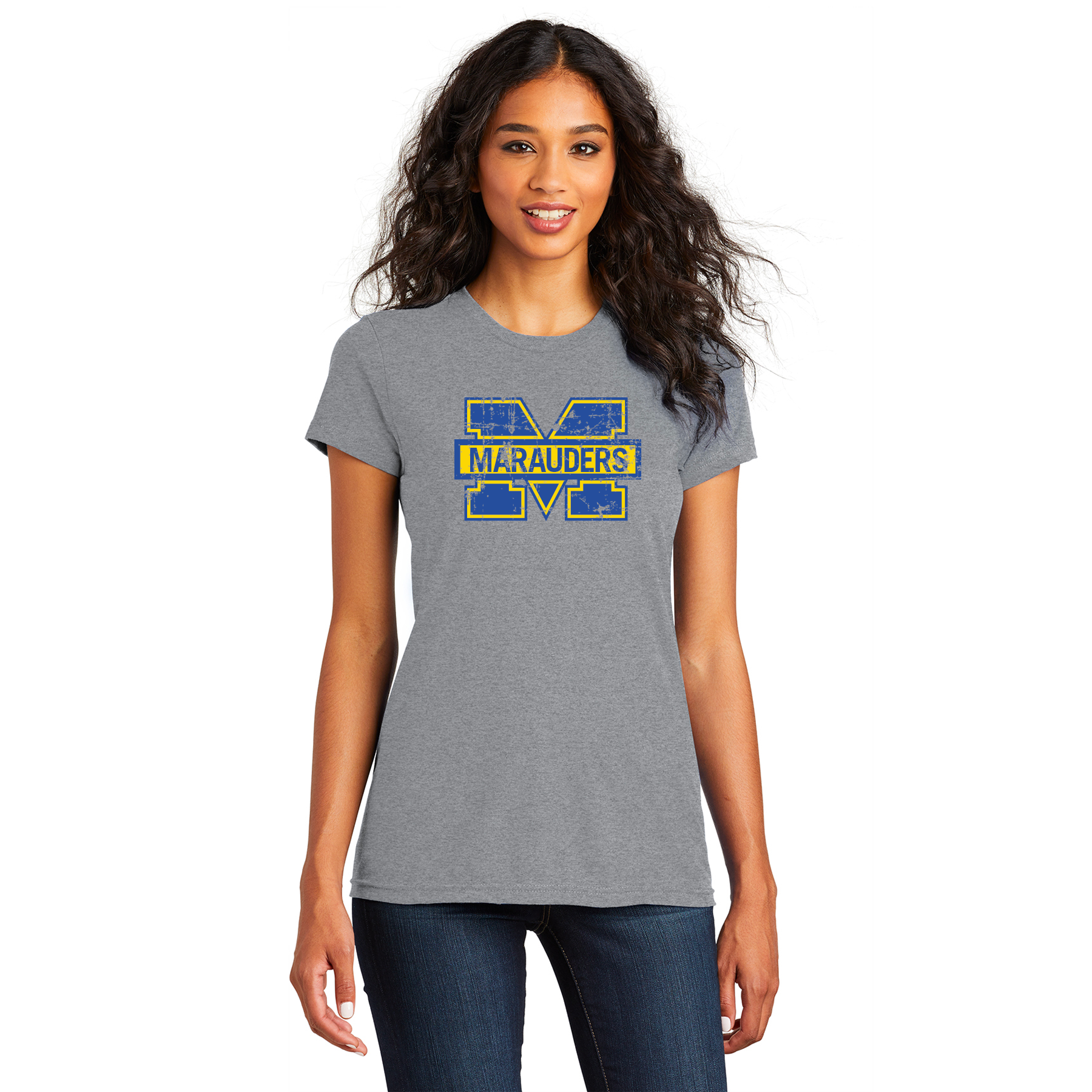 MIRA MESA Marauders DISTRESSED SHORT SLEEVE TEE