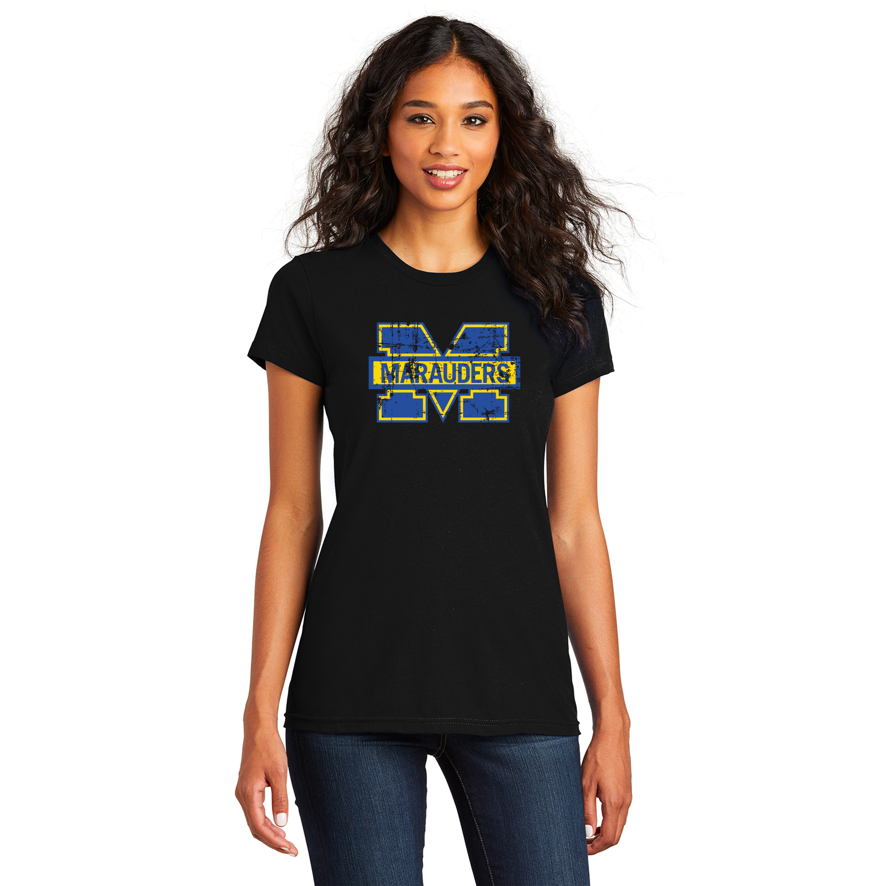 MIRA MESA Marauders DISTRESSED SHORT SLEEVE TEE