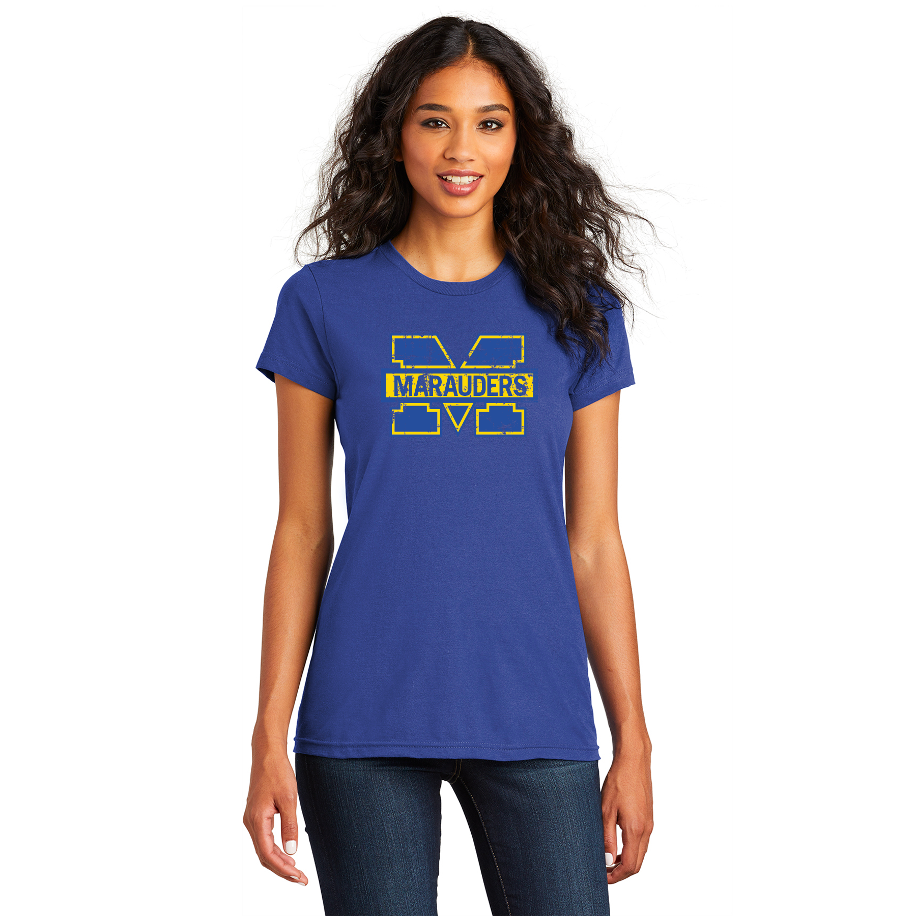 MIRA MESA Marauders DISTRESSED SHORT SLEEVE TEE