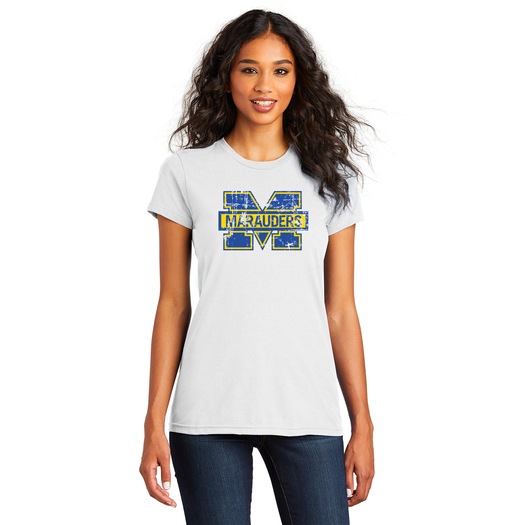 MIRA MESA Marauders DISTRESSED SHORT SLEEVE TEE