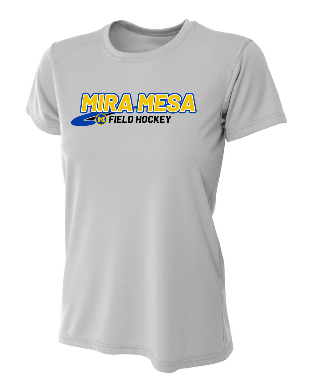 MIRA MESA FIELD HOCKEY GREY PERFORMANCE TEE