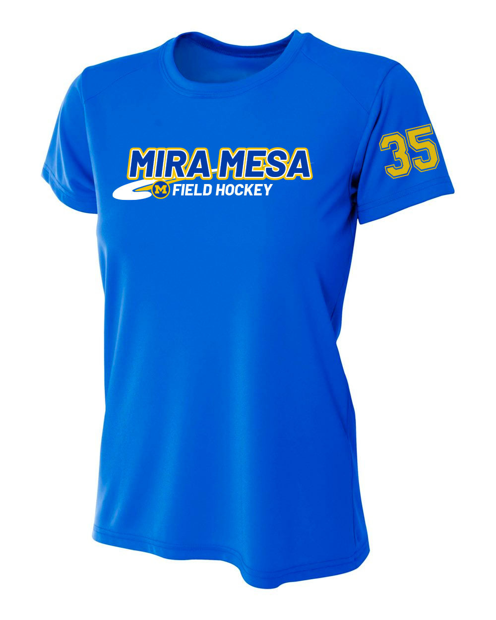 MIRA MESA FIELD HOCKEY ROYAL PERFORMANCE MEN'S AND WOMEN'S TEE