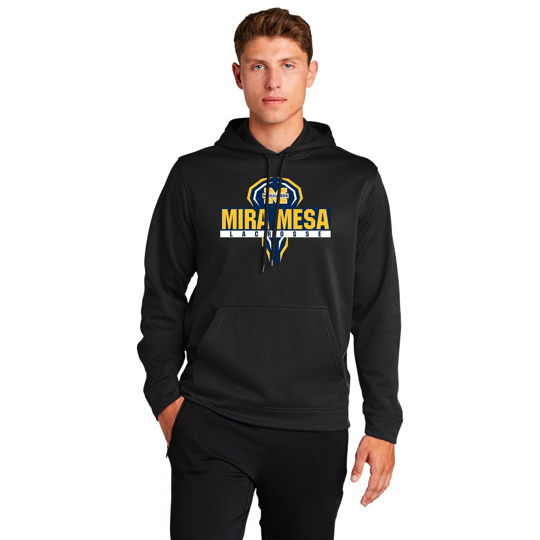 MIRA MESA LACROSSE UNISEX PERFORMANCE HOODED SWEATSHIRT