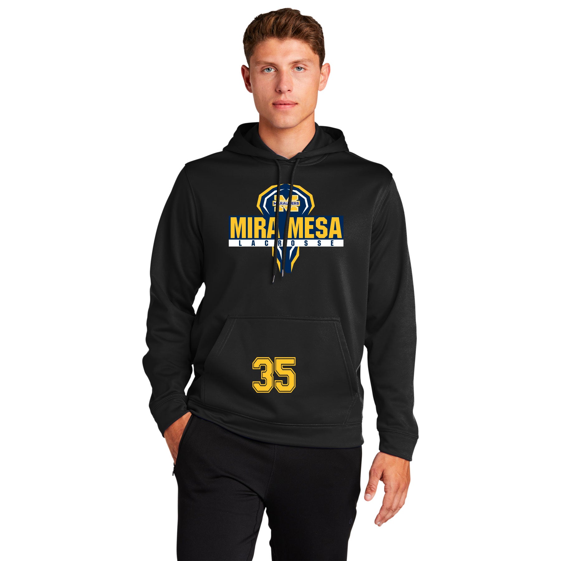 MIRA MESA LACROSSE UNISEX PERFORMANCE HOODED SWEATSHIRT