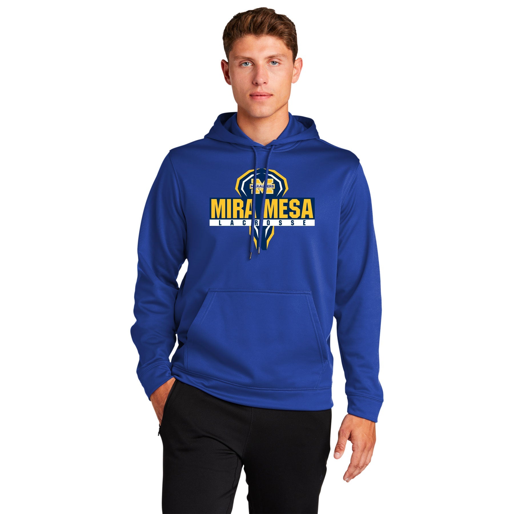 MIRA MESA LACROSSE UNISEX PERFORMANCE HOODED SWEATSHIRT