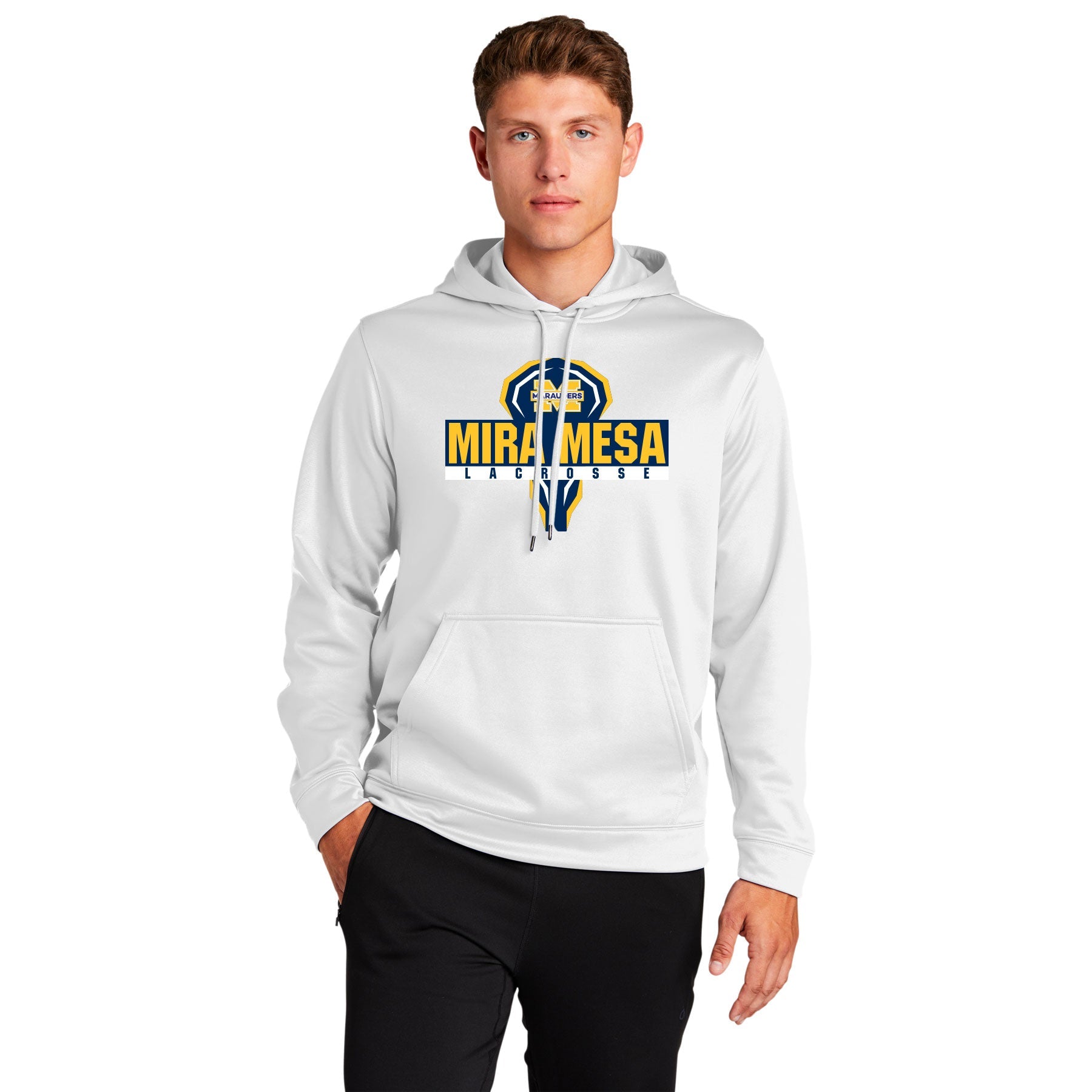 MIRA MESA LACROSSE UNISEX PERFORMANCE HOODED SWEATSHIRT