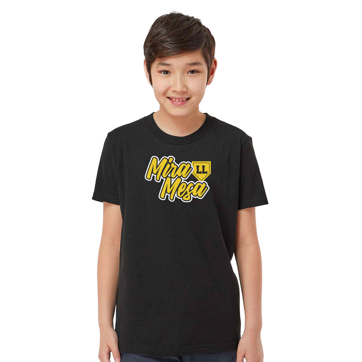 MIRA MESA LITTLE LEAGUE PLATE T-SHIRT