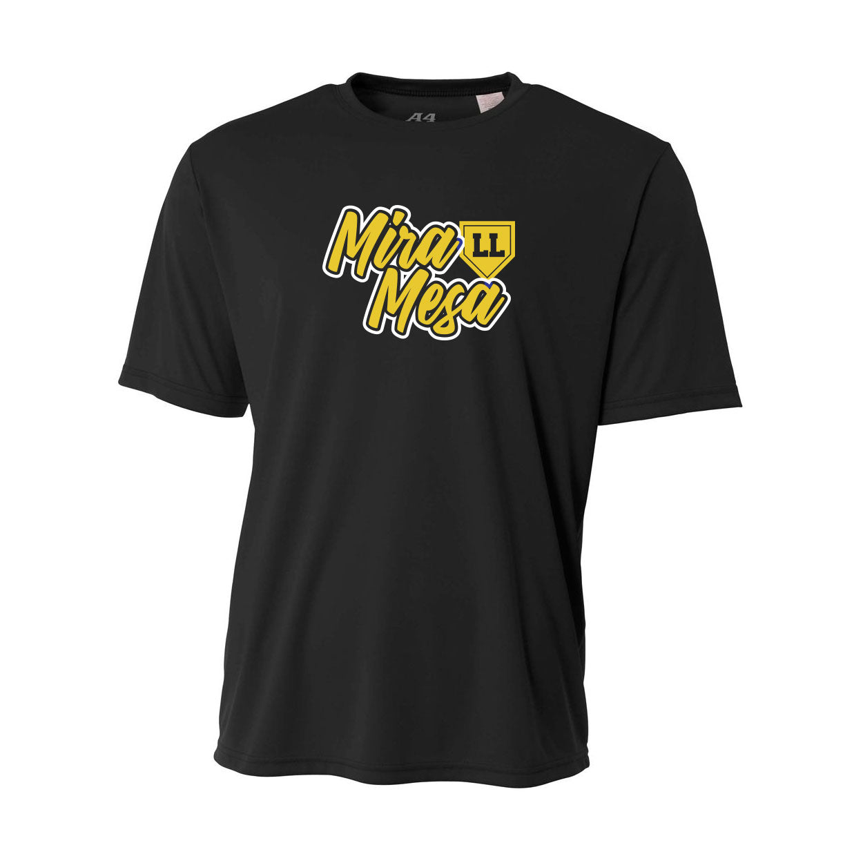 MIRA MESA LITTLE LEAGUE PLATE PERFORMANCE SHORT SLEEVE TEE