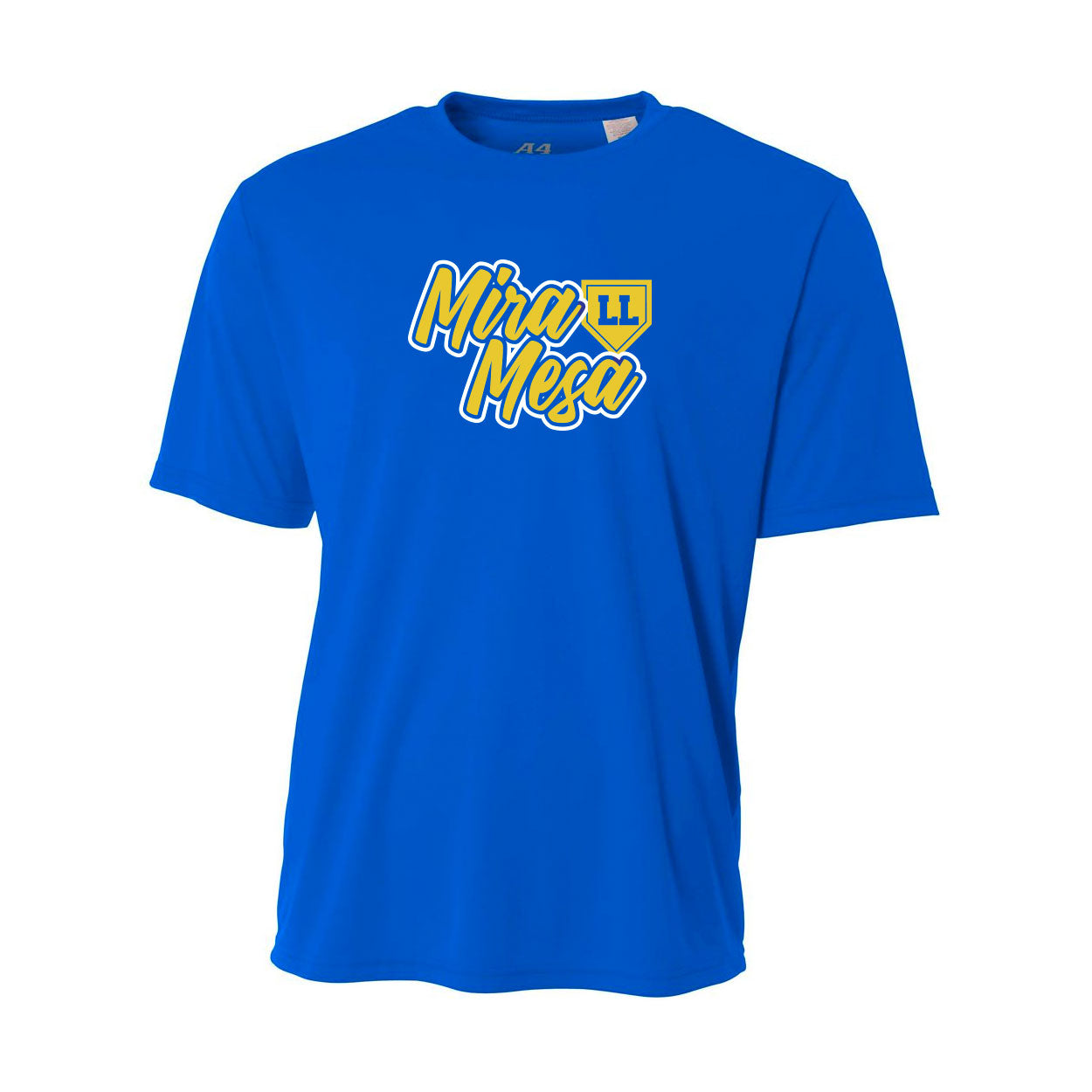 MIRA MESA LITTLE LEAGUE PLATE PERFORMANCE SHORT SLEEVE TEE