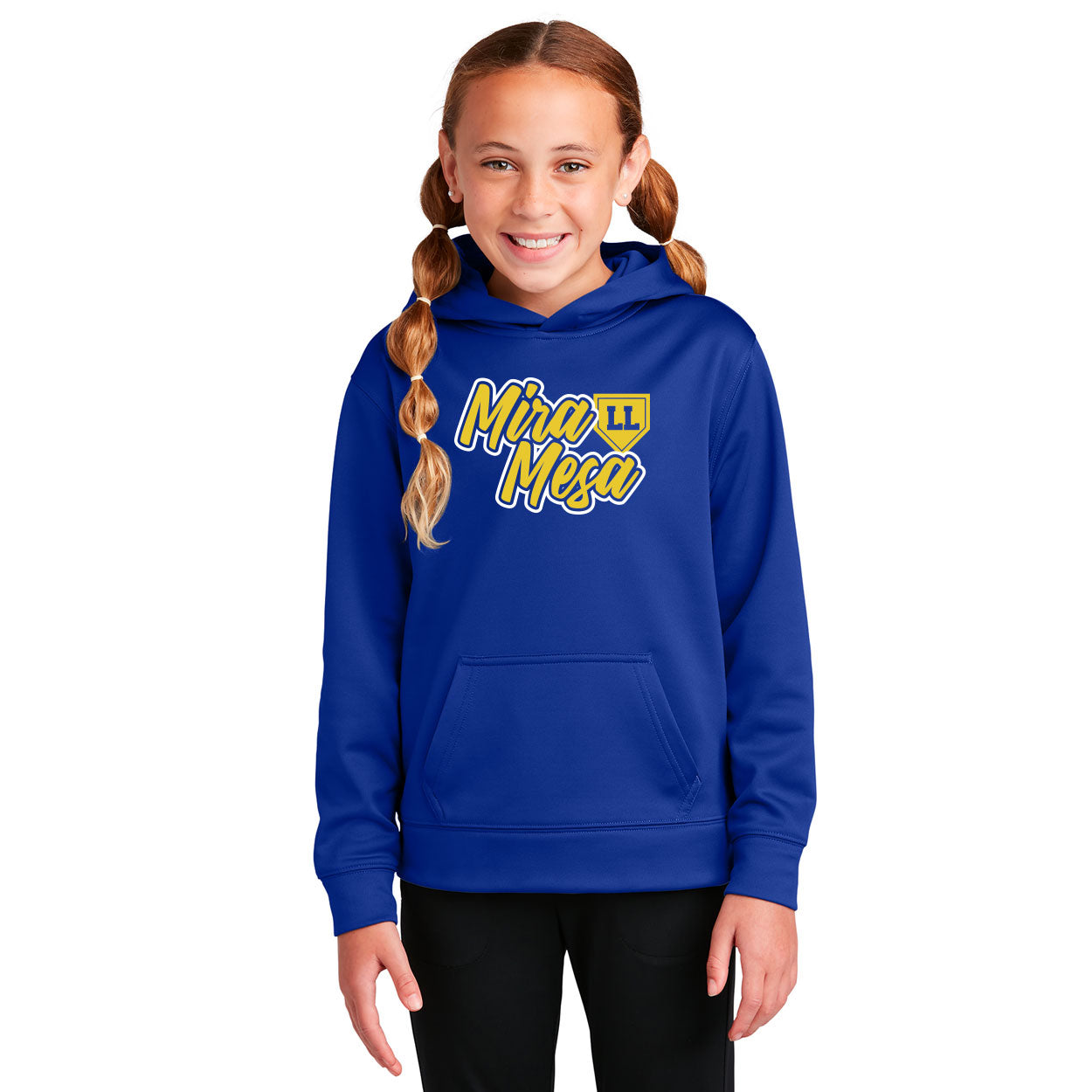 MIRA MESA LITTLE LEAGUE PLATE PERFORMANCE HOODED SWEATSHIRT