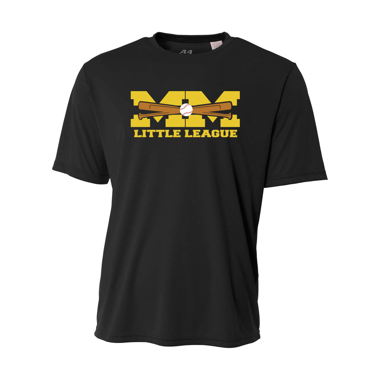 MIRA MESA LITTLE LEAGUE MM BATS PERFORMANCE SHORT SLEEVE TEE