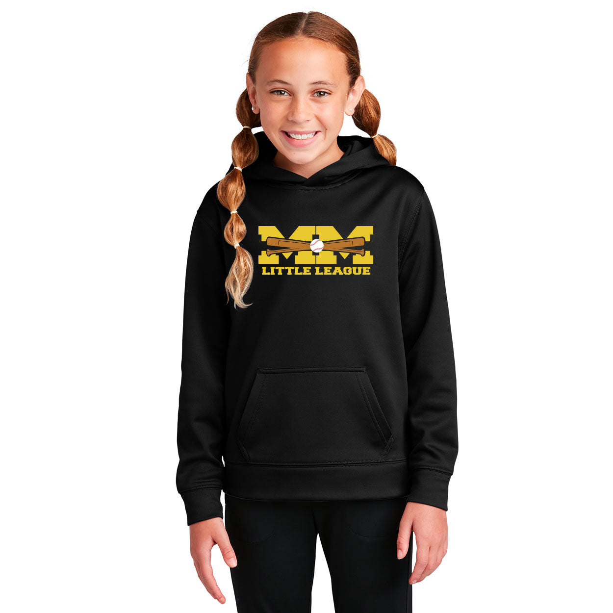 MIRA MESA LITTLE LEAGUE MM BATS PERFORMANCE HOODED SWEATSHIRT