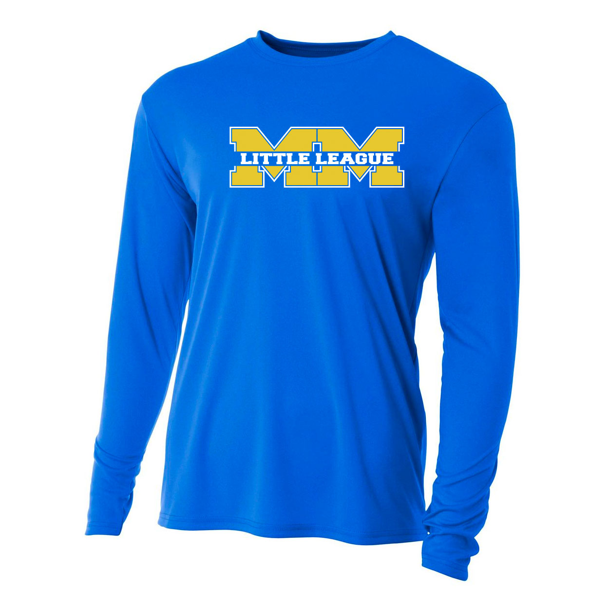 MIRA MESA LITTLE LEAGUE DOUBLE M'S LONG SLEEVE PERFORMANCE TEE