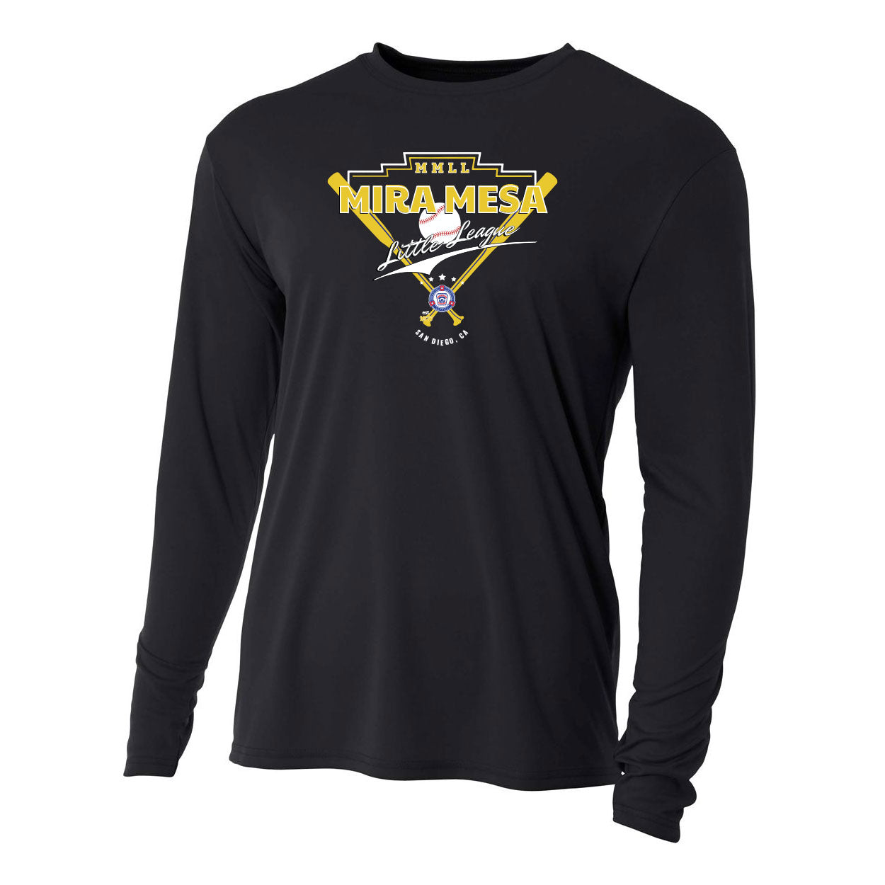 MIRA MESA LITTLE LEAGUE LEGACY LONG SLEEVE PERFORMANCE TEE